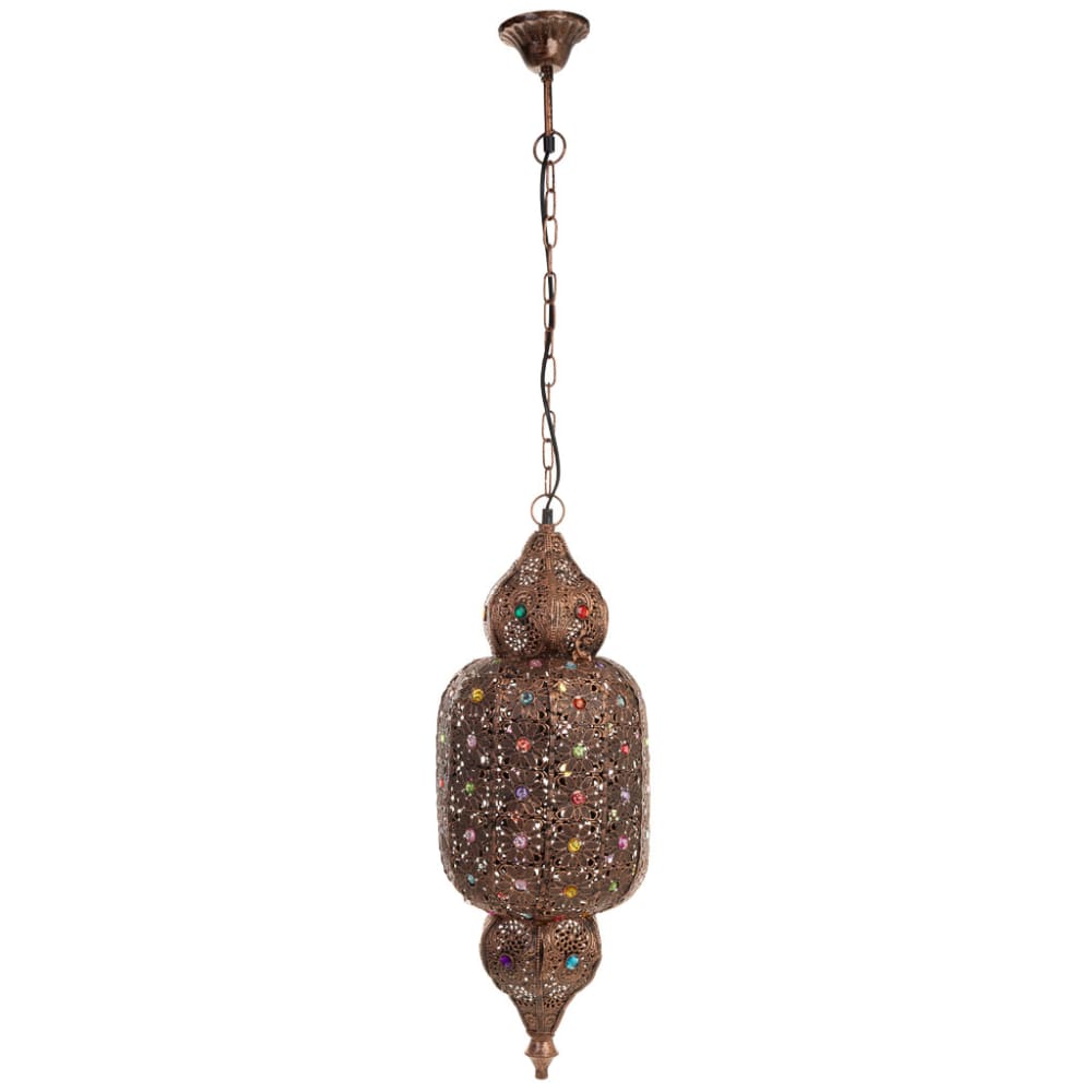 Lampe en métal avec verre acrylique coloré — vue 4