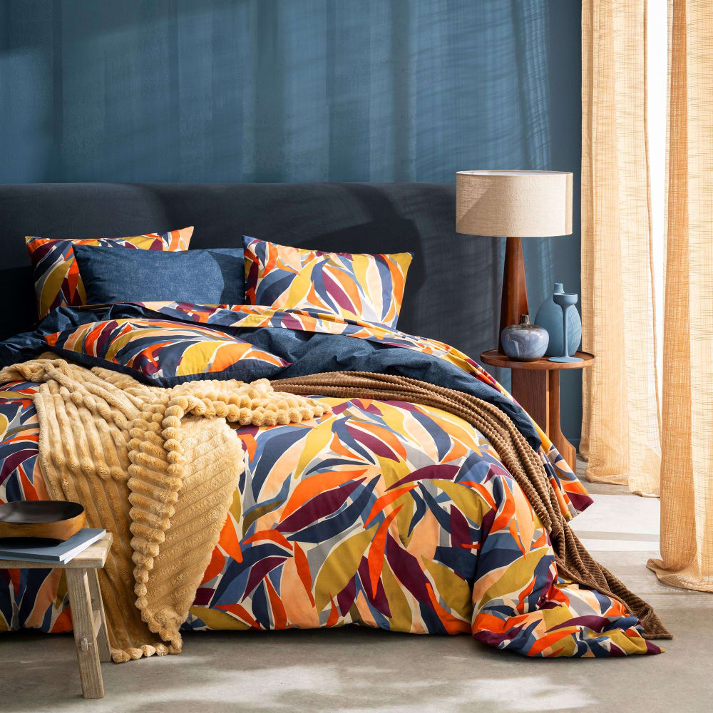 Housse de couette en coton multicolore 200x200cm — vue 3