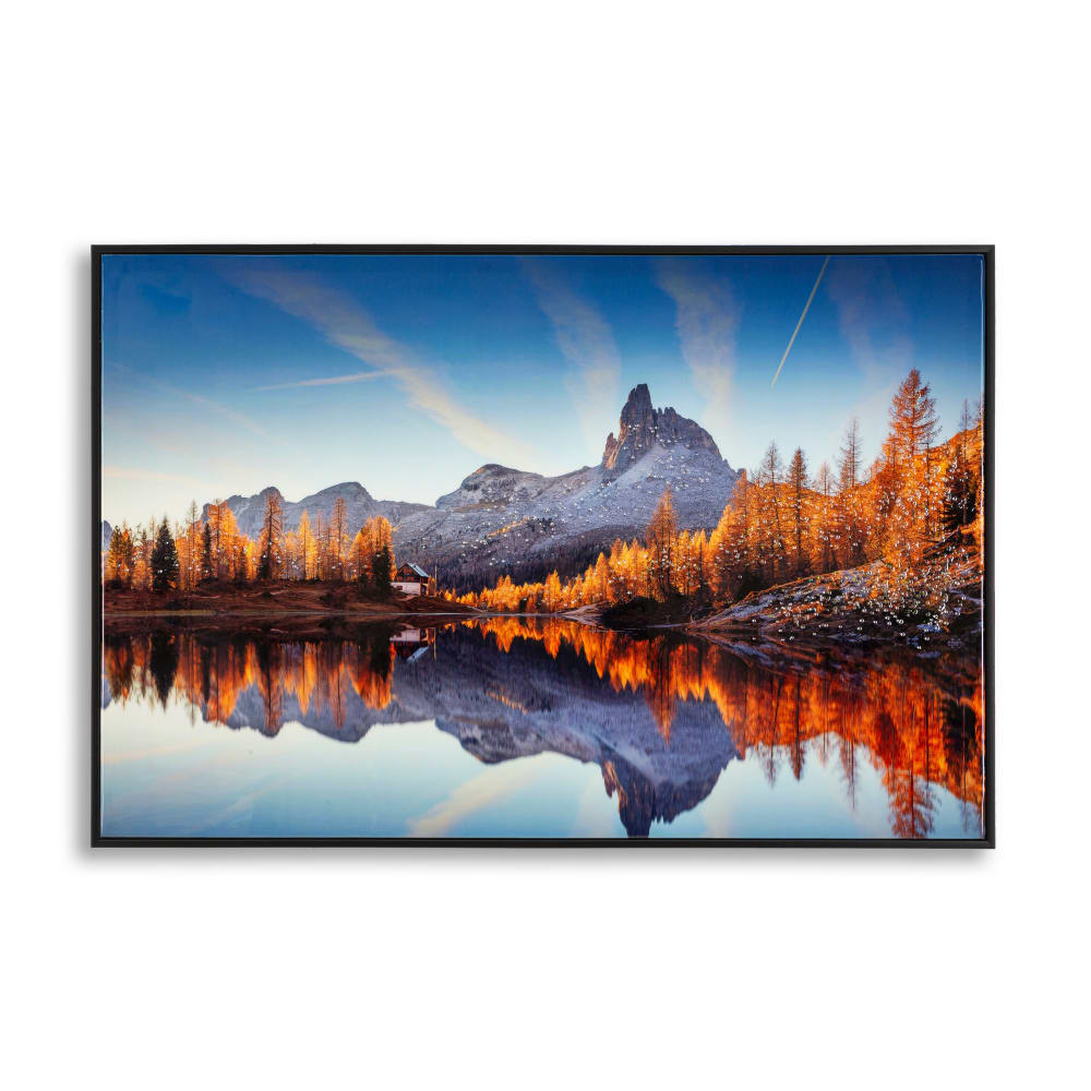 Impression sur toile laquée avec cadre 90x4x60 cm