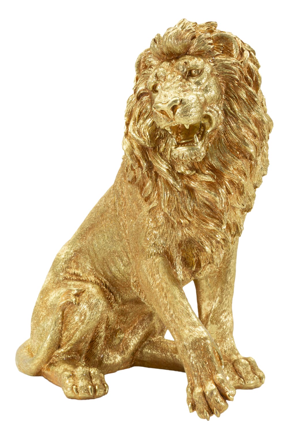 Statue en résine dorée 45x29x55 — vue 3