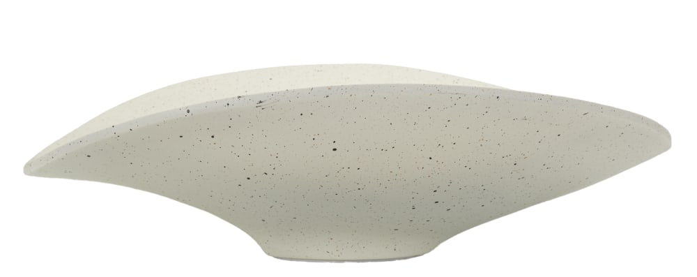 Vide-poches en résine crème cm 41x41x12 — vue 3