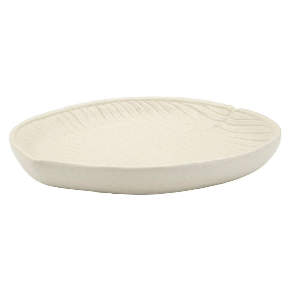 Vaciabolsillos de resina color crema cm 33x29x4