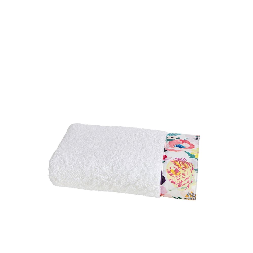 Serviette coton blanc 50x100 cm Serviette coton blanc 50x100 cm