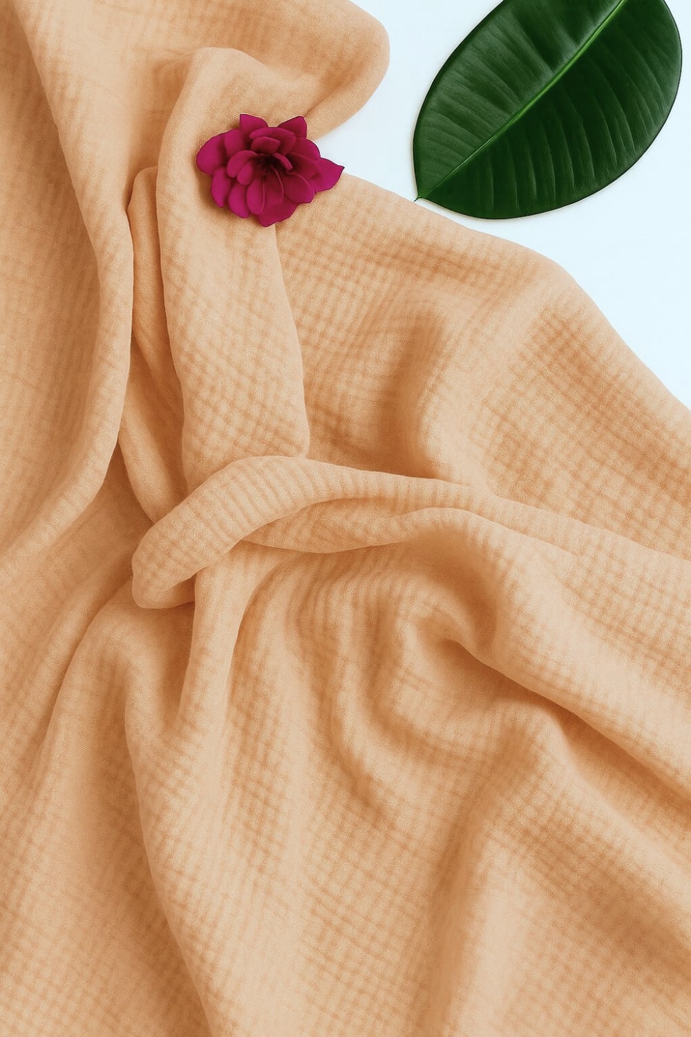Drap housse 160x200+30 gaze de coton — vue 3