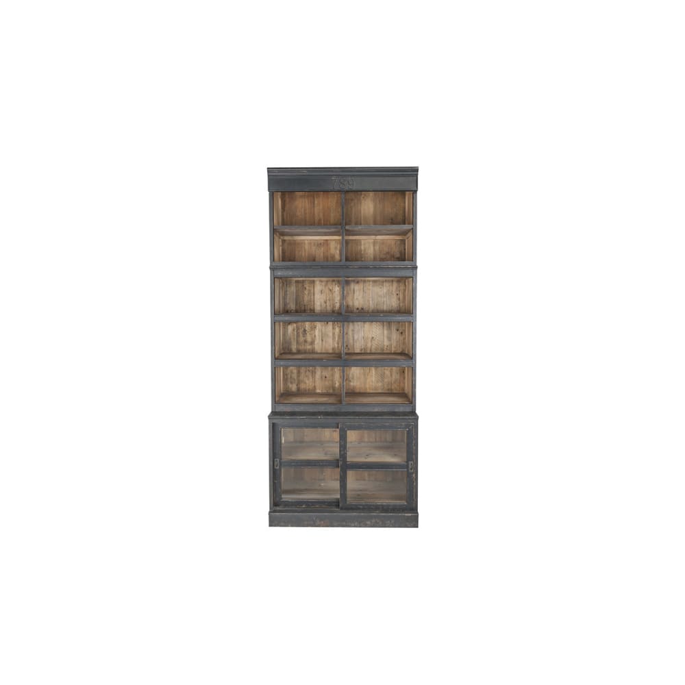 Bibliothèque en pin massif