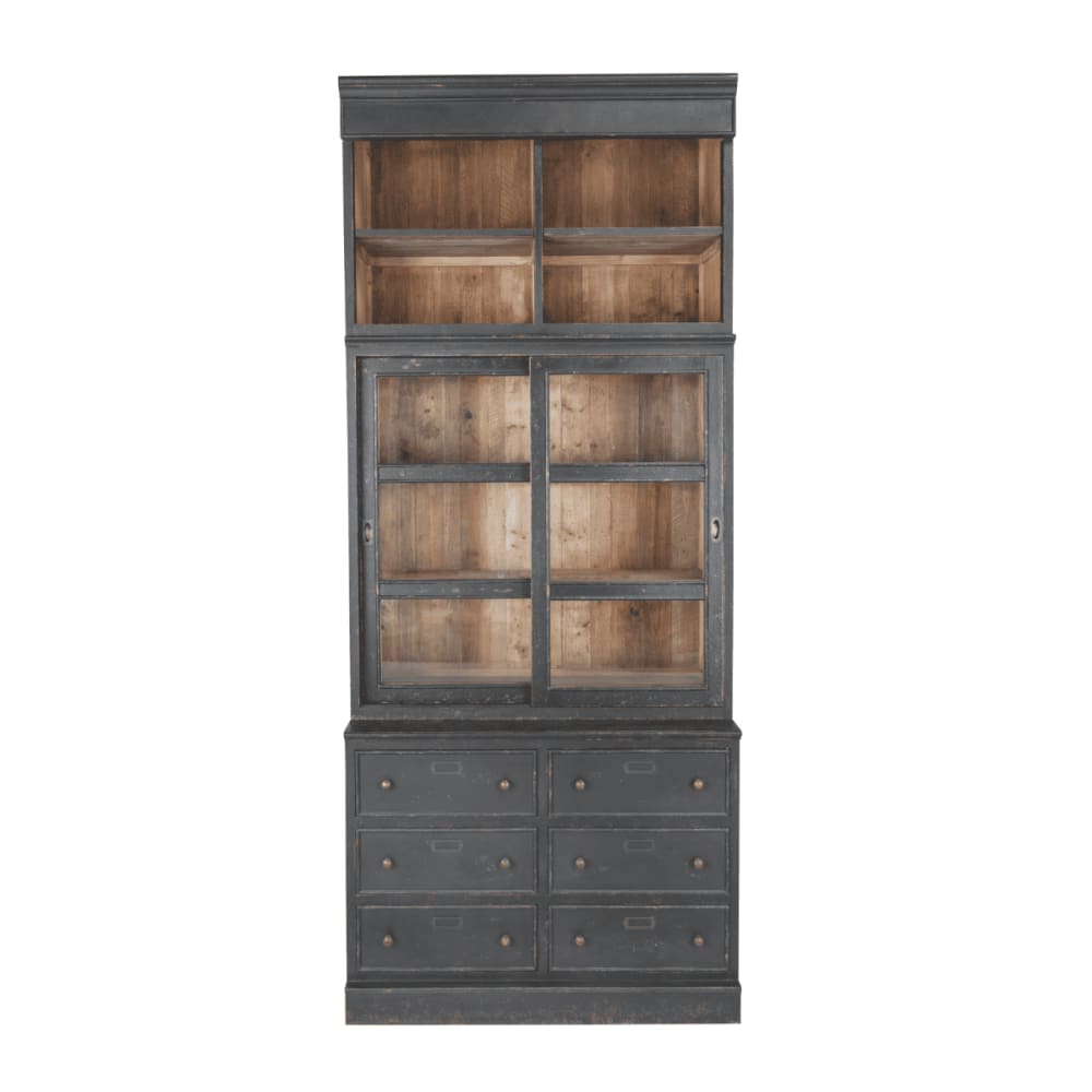 Bibliothèque en pin massif