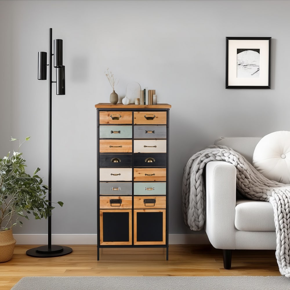 Kommode aus Holz, Holzfarben dunkel - Maisons Du Monde