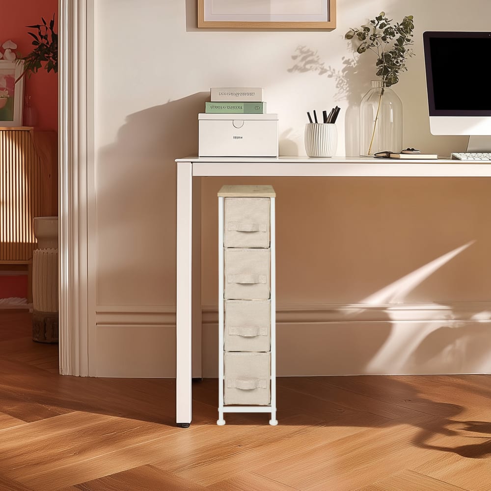 Kommode mit 4 Schubladen Beige - Maisons Du Monde