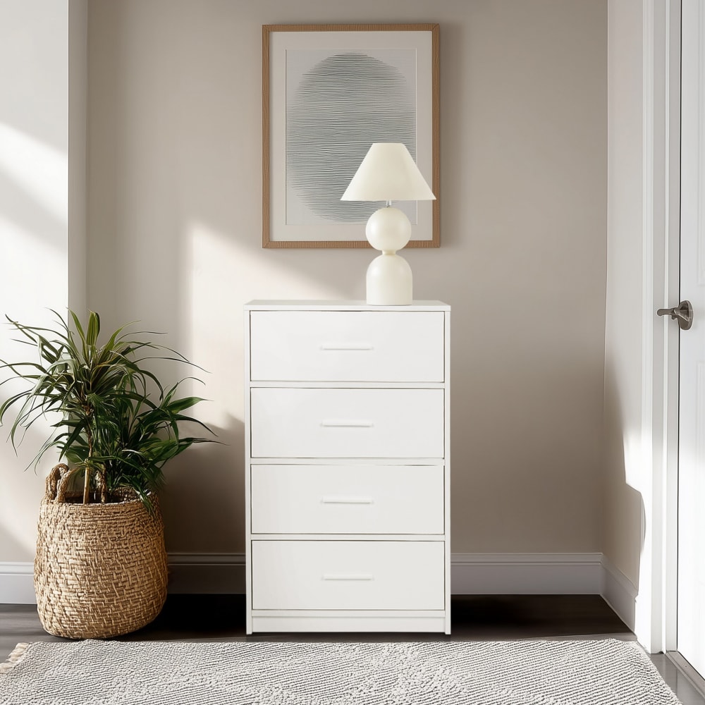 Kommode mit 4 Schubladen Weiß - Maisons Du Monde