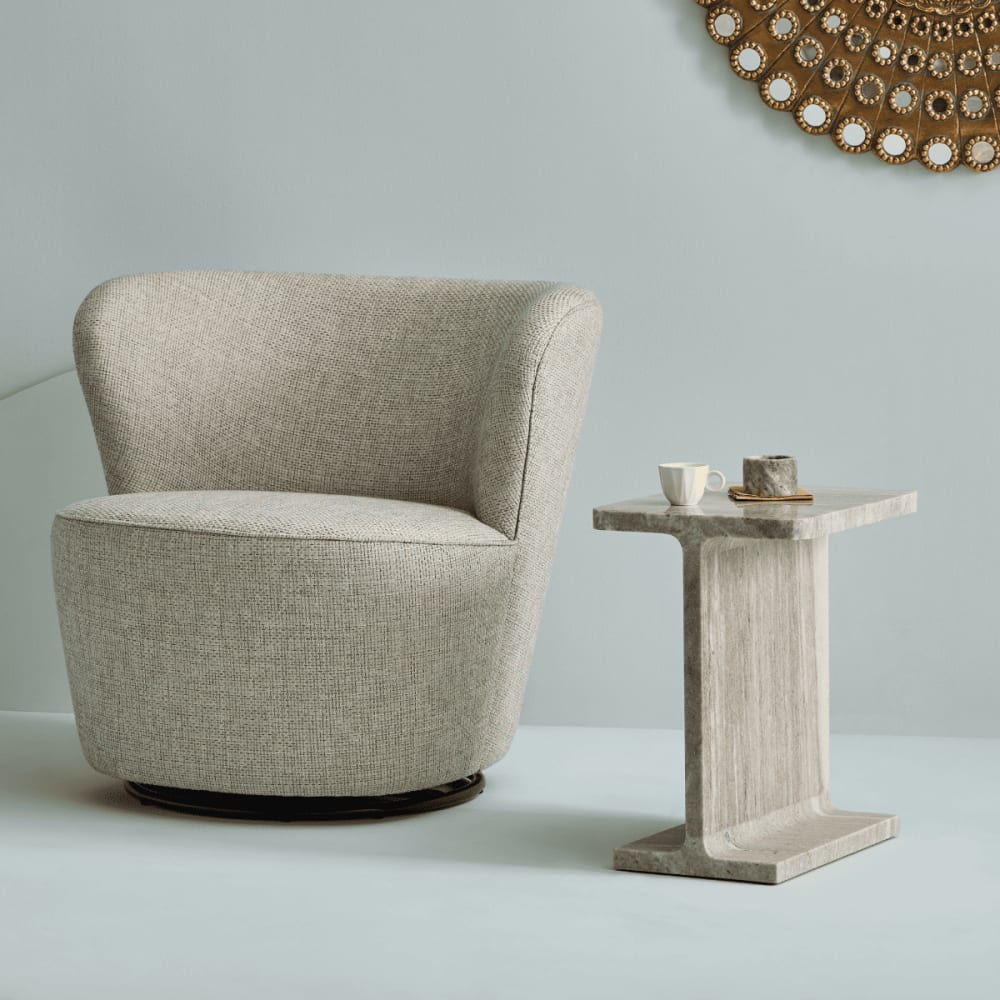 Säule aus Marmor H46 cm - Maisons Du Monde