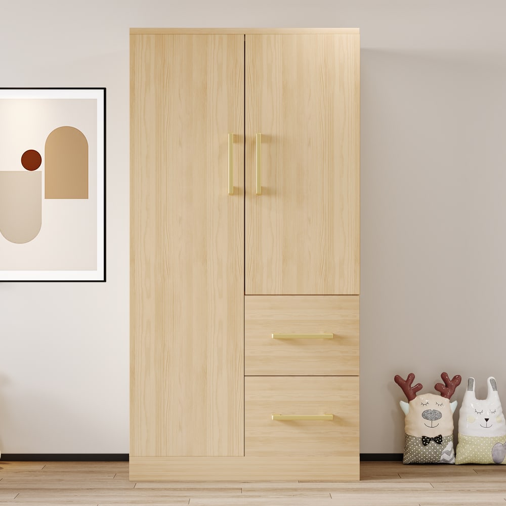 Aufbewahrungsschrank aus Holz mit Türen und Schubladen - Maisons