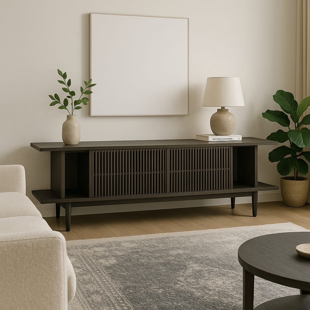 Sideboard Louvre 175cm, Dunkelbraun - Maisons Du Monde