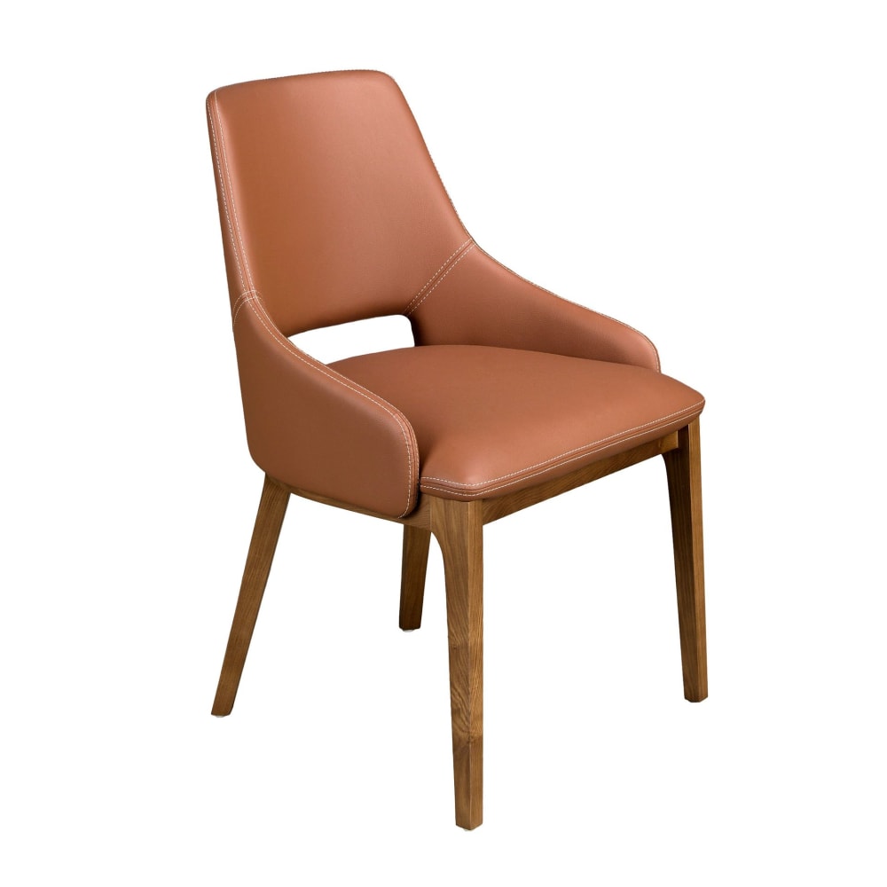 chaise en similicuir