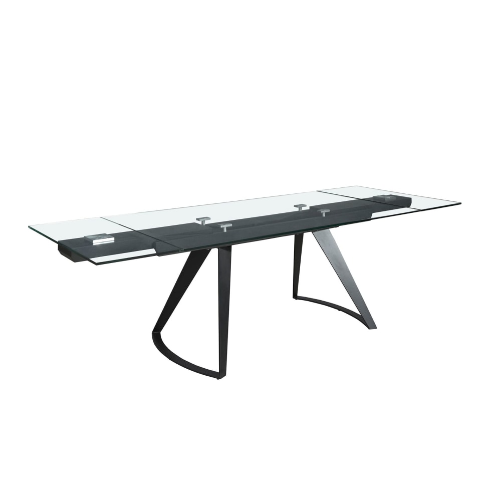 table à manger extensible - acier