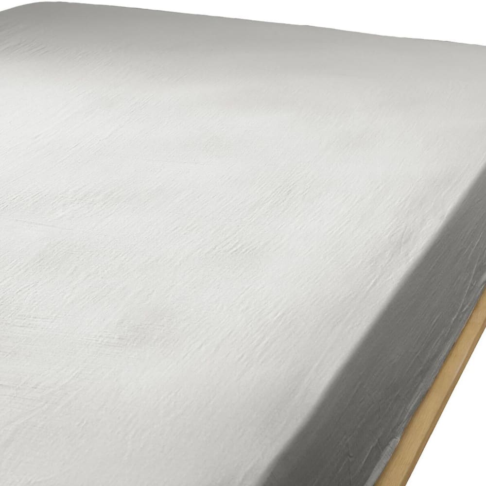 Drap housse en gaze de coton nuage 90x190 cm — vue 4