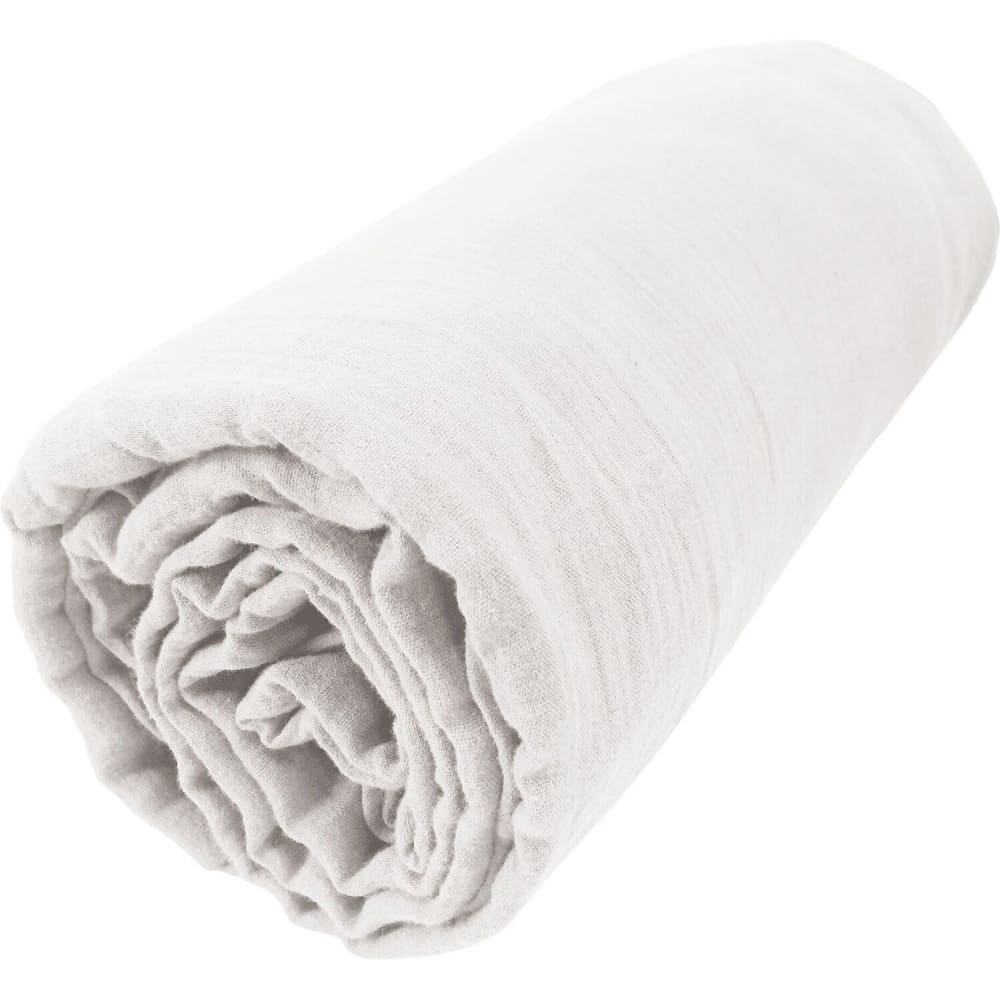 Drap housse en gaze de coton chantilly 180x200 cm — vue 3
