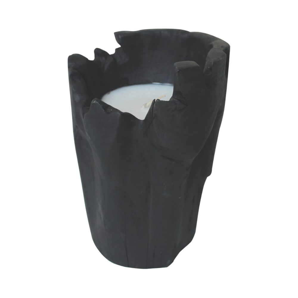 Bougie noire grand modèle