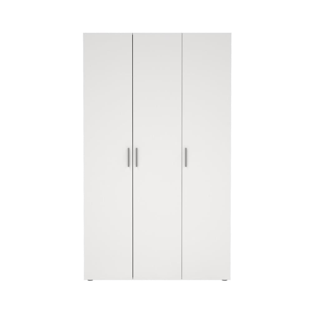 Armoire avec 3 portes blanc H200,9 cm