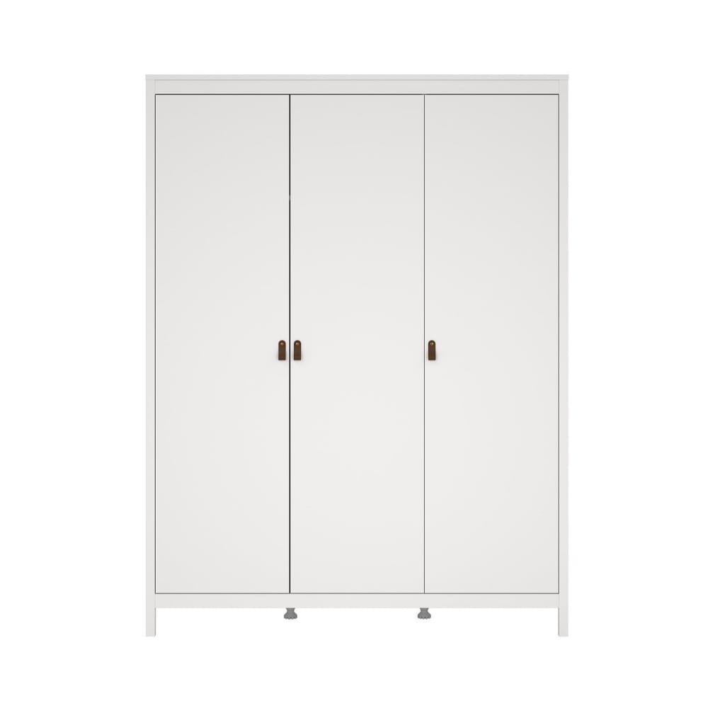 Armoire 3 portes L150 cm - Blanc