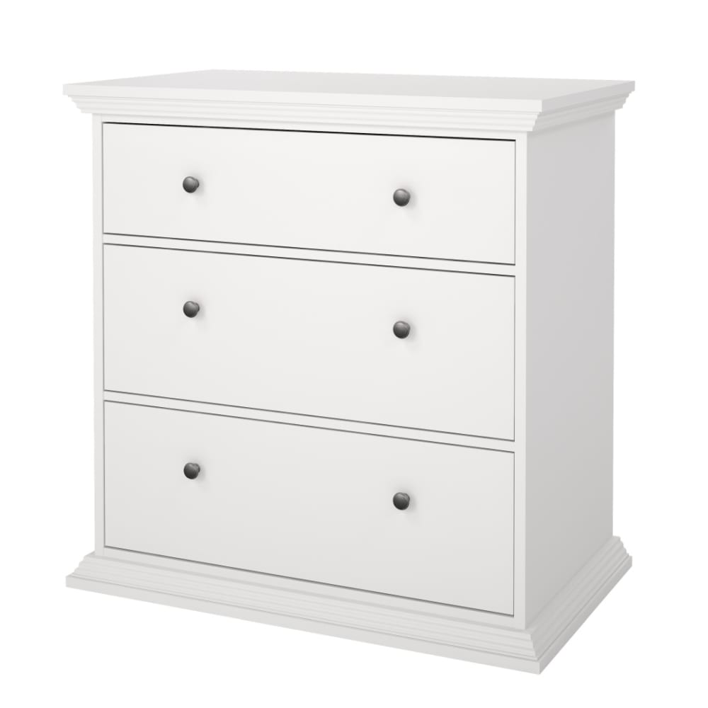 Kommode, Weiß, 83x87x52 cm - Maisons Du Monde
