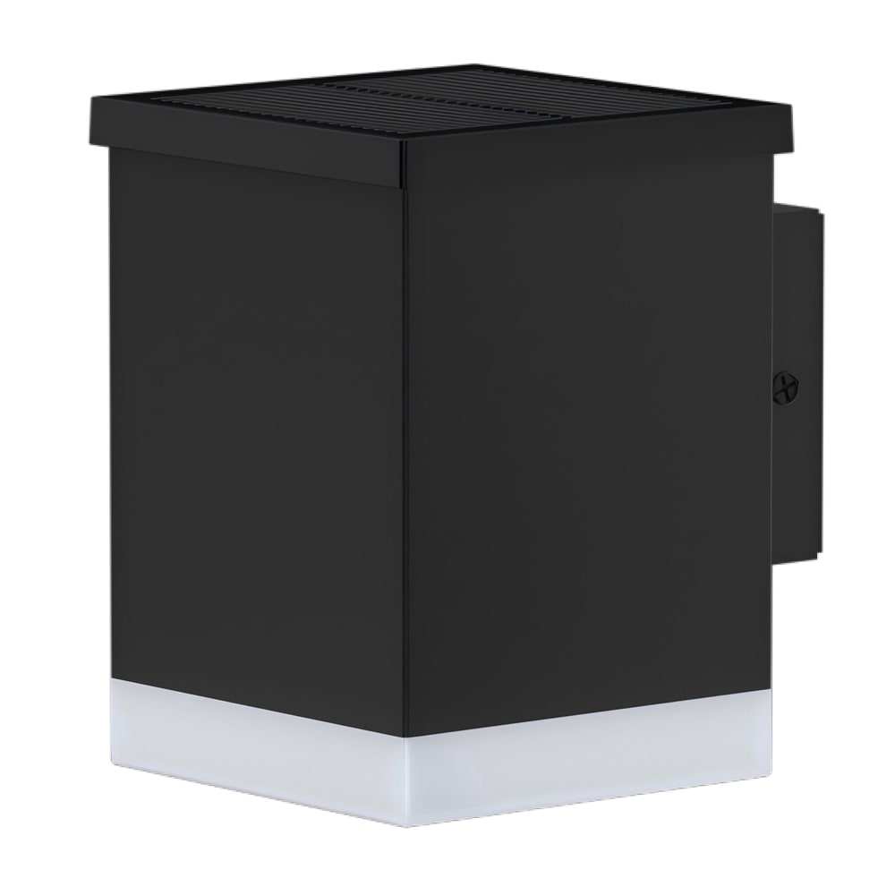 Applique murale solaire Acier Noir 100lm