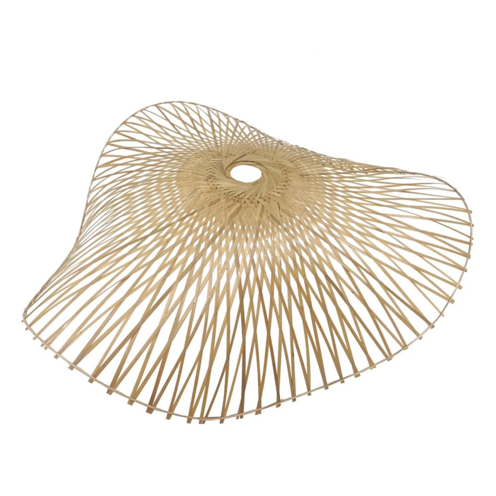 Abat-jour seul bambou beige d50cm