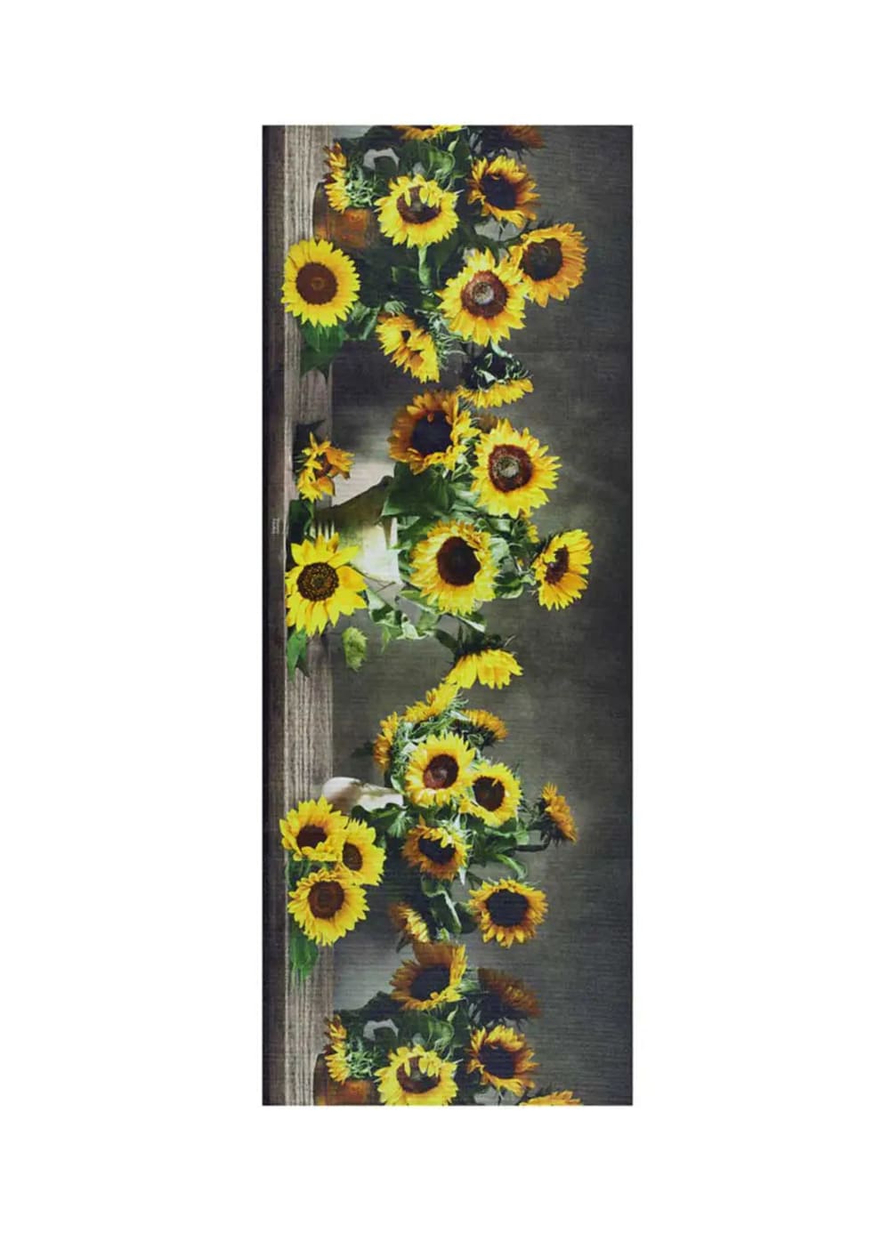 Tapis de cuisine lavable - fleurs