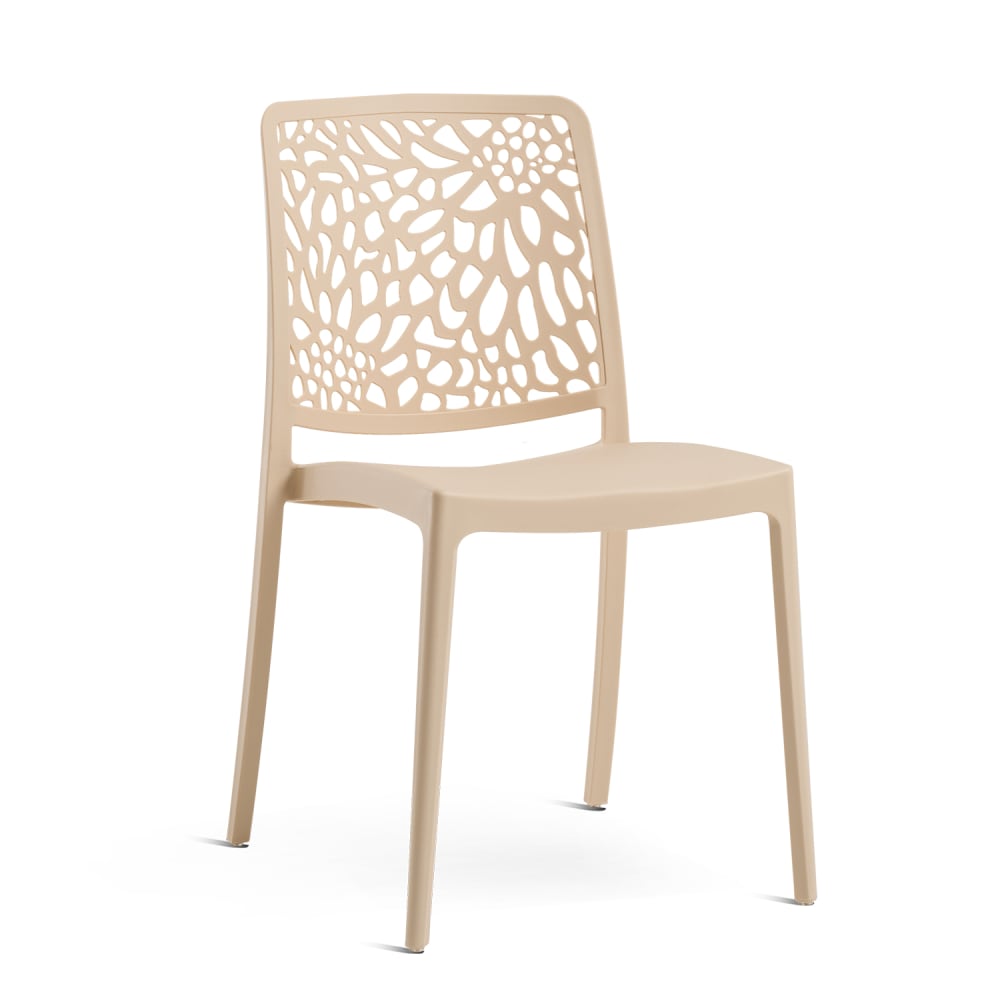 Lot 4 chaises jardin