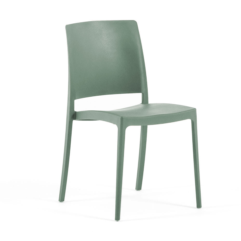 Lot 4 chaises jardin - vert