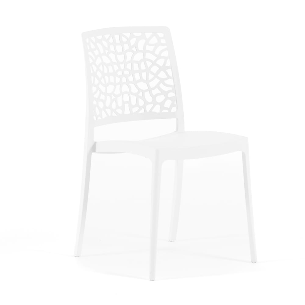 Lot 6 chaises jardin