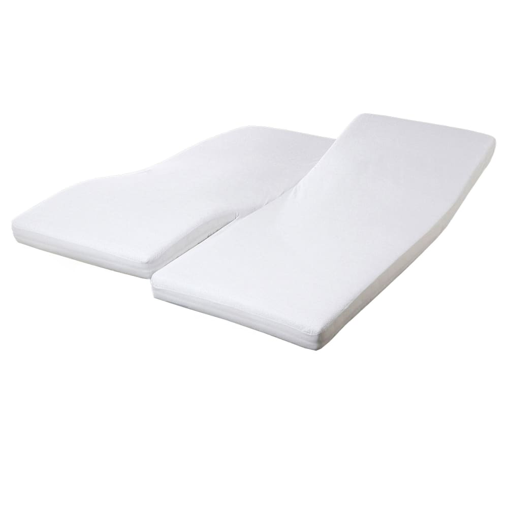 Protège matelas tpr en coton blanc 160x200cm