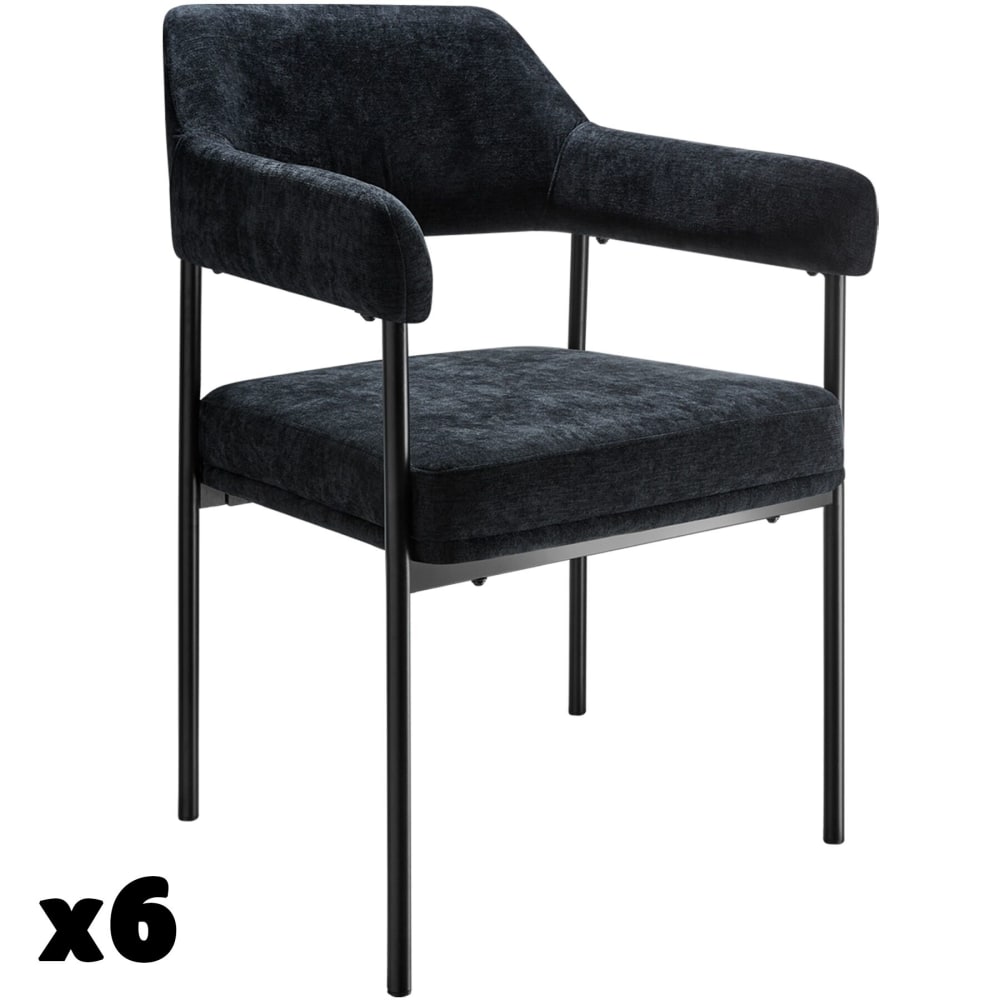 Lot 6 fauteuils rembourrés