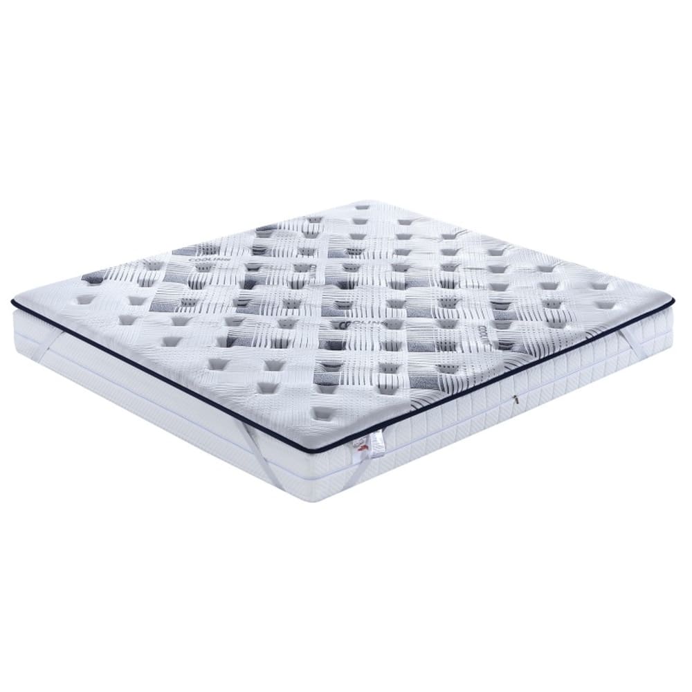 Surmatelas à mémoire de forme tissu rafraîchissant 90x190 cm