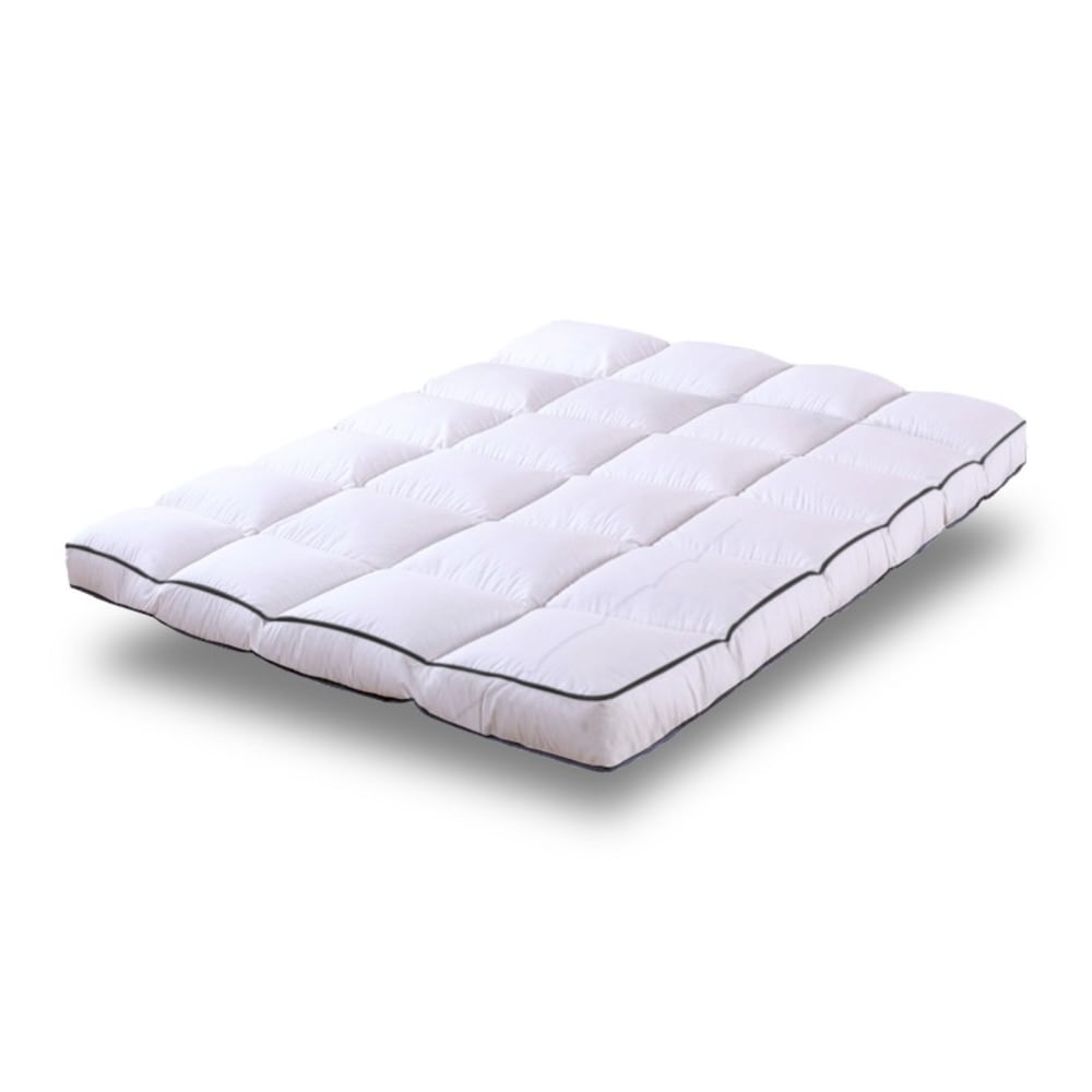Surmatelas plumes confort moelleux thermorégulant 90x190 cm