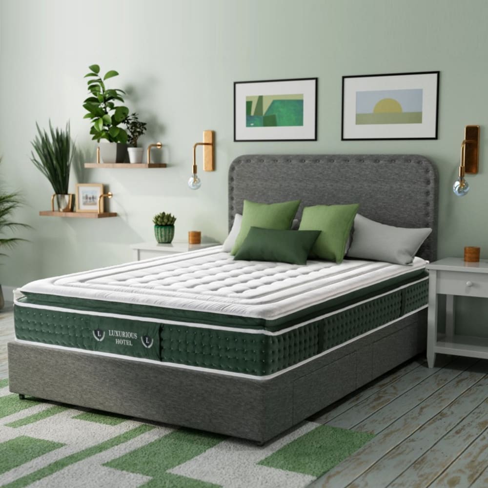 Memoryschaum-Matratze 33 cm, mittelfester Komfort, 140x190 cm -