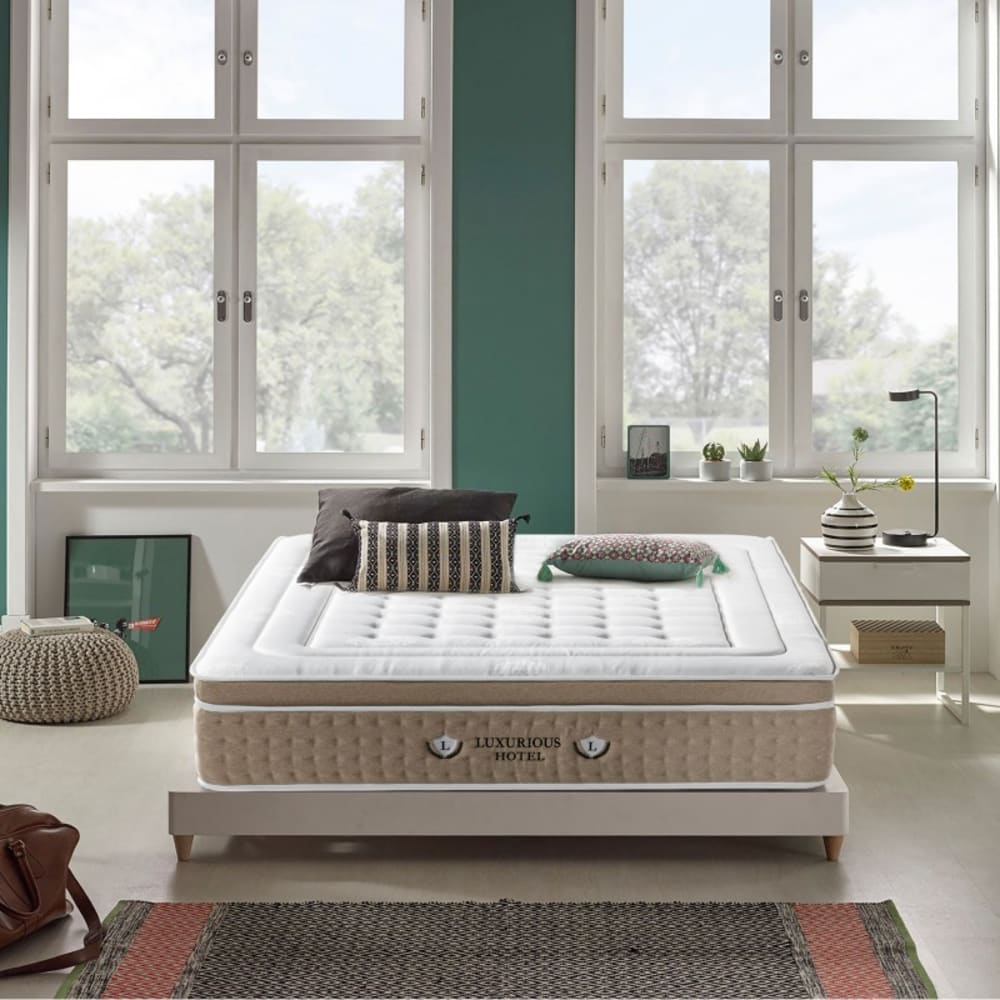 Memoryschaum-Matratze 33 cm, mittelfester Komfort, 140x190 cm -