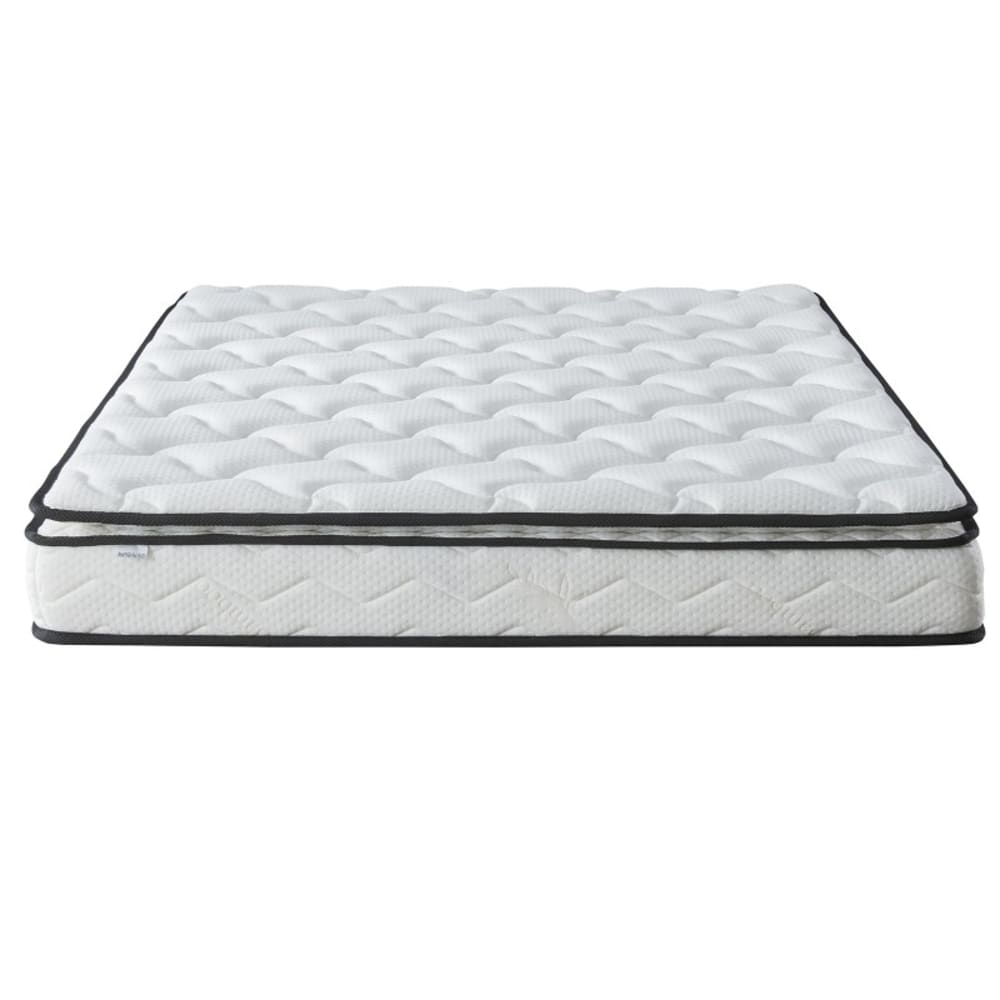 Reca Bedding Memoryschaum-Matratze mit mittelfestem Halt 180x200 cm Weiß Stoff