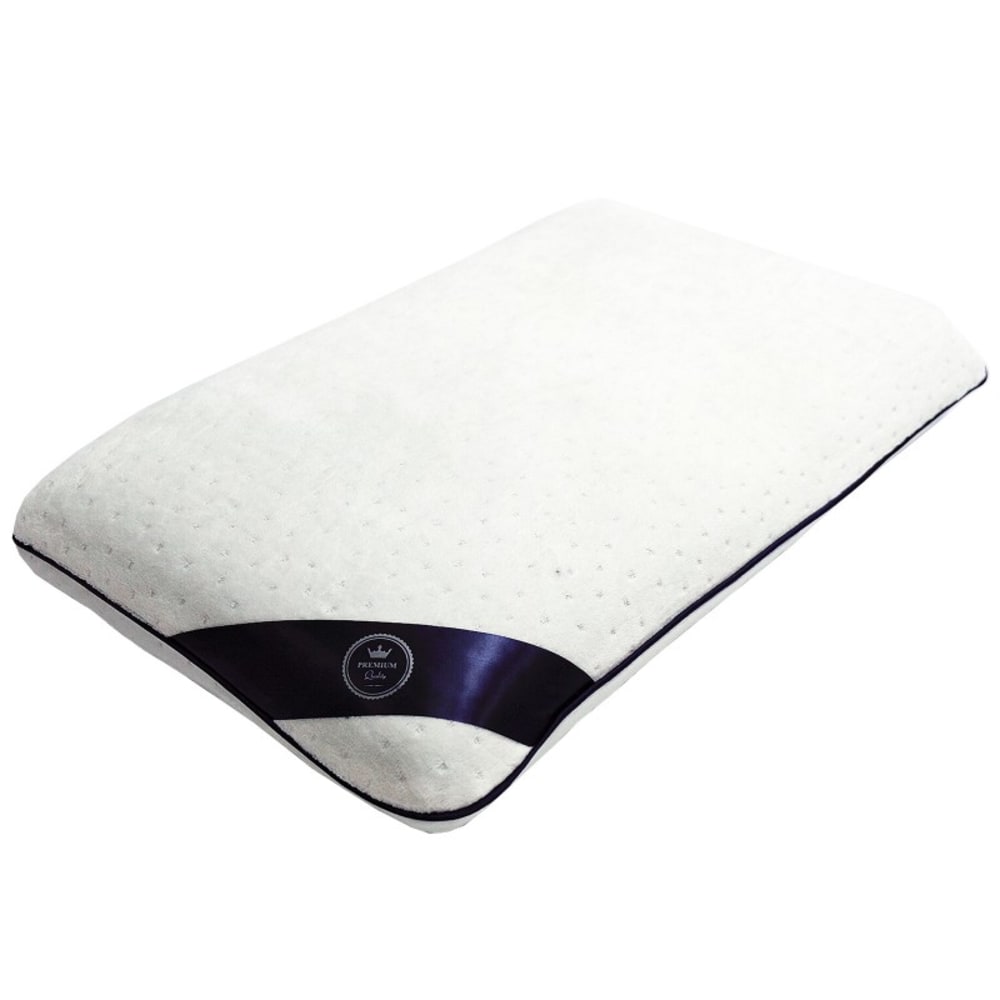 Reca Bedding Abnehmbares Memory-Schaum-Kopfkissen mit Mikroperforation 40×70 cm Weiß Pes - Polyester