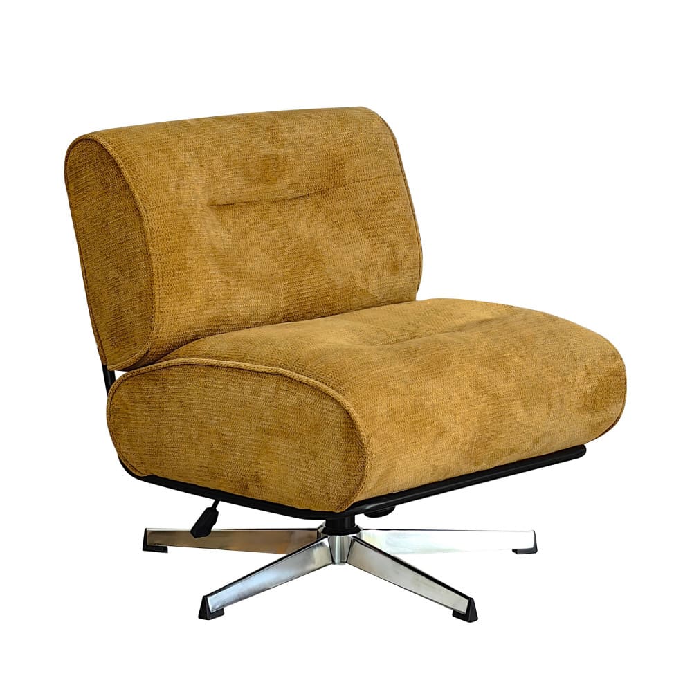 Fauteuil pivotant en - bronze