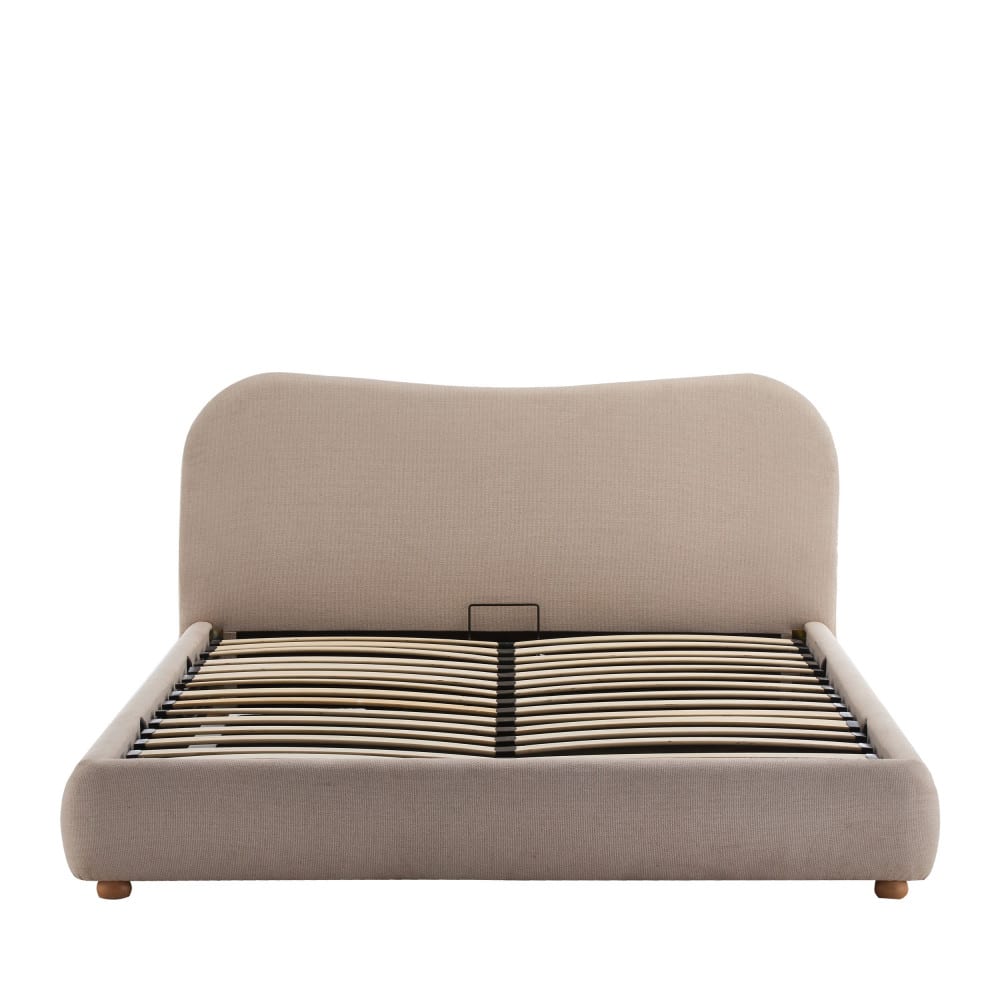 Lit coffre en tissu 140x190cm