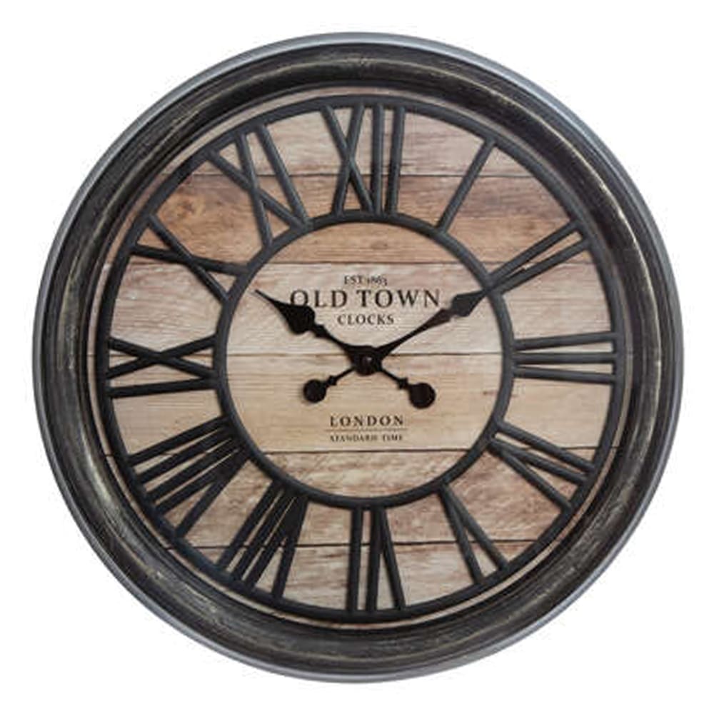 WellHome Reloj decorativo de plástico en