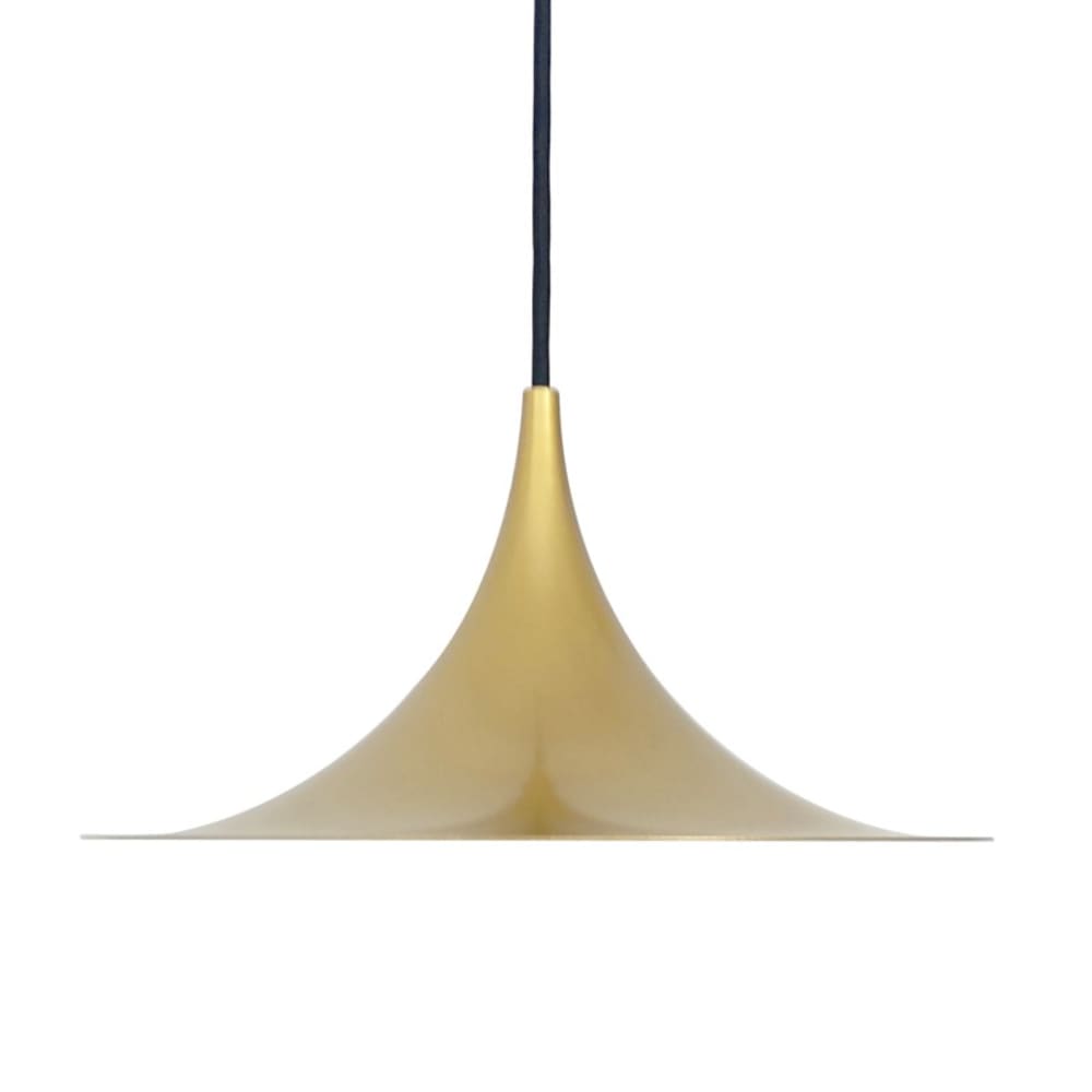 Plafonnier nordique aluminium doré E14, câble 3,8 m