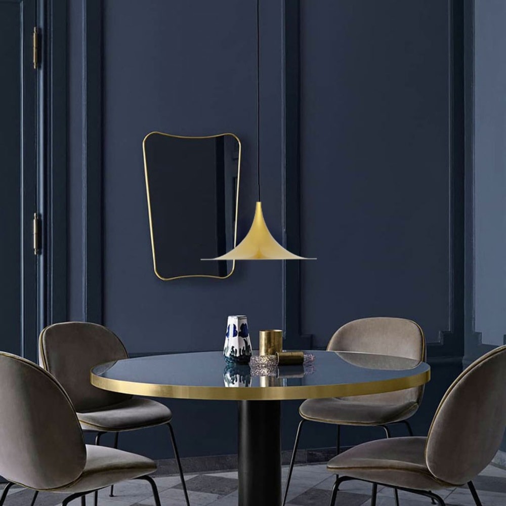 Plafonnier nordique aluminium doré E14, câble 3,8 m — vue 3