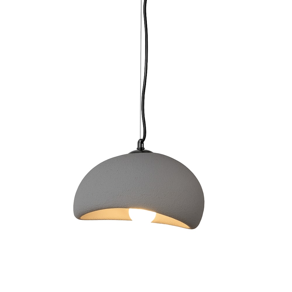 Alpinaluz Hängelampe aus grauem Harz Ø60 cm style modern - Harz