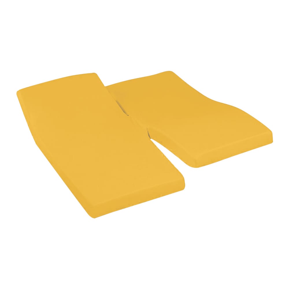 Drap-housse percale coton pour lit articulé caramel 180x200 cm — vue 4