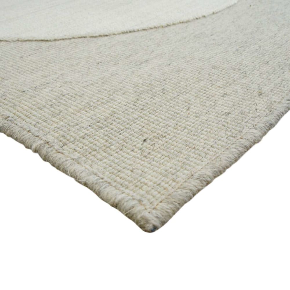 Tapis en laine motifs contemporains rose délavé 160x230 — vue 4