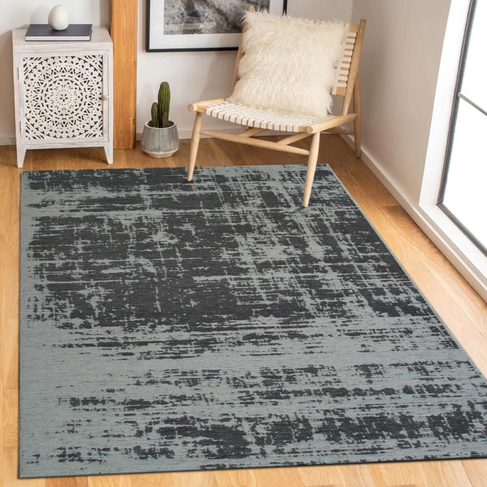 Tapis abstrait moderne taupe 160x230 — vue 3
