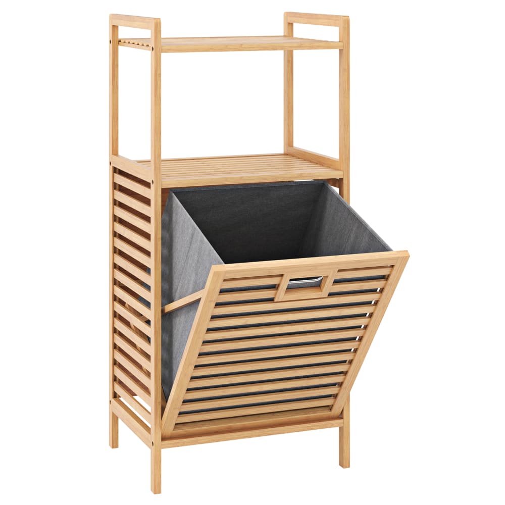 Panier à linge en bambou