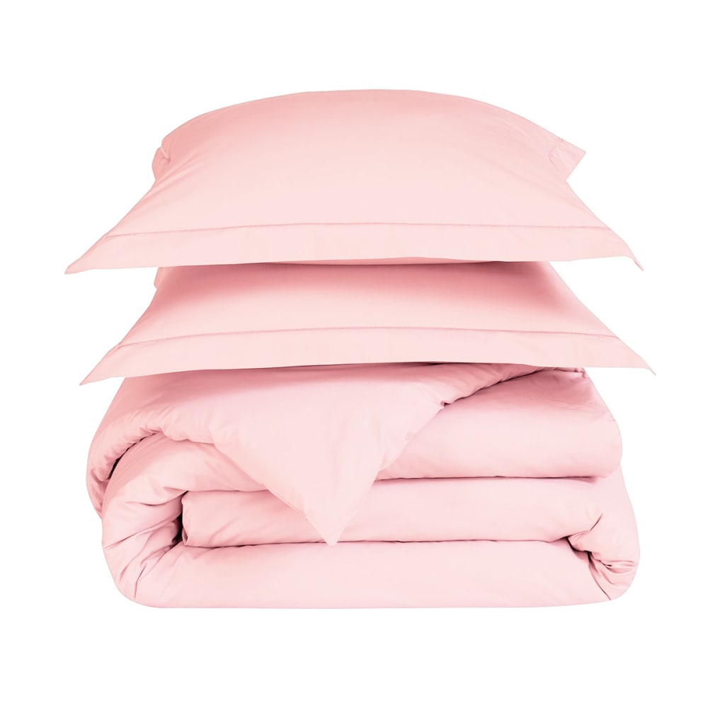 Pparure housse de couette + 2 taies 65x65 cm poudre 240x220 cm — vue 4