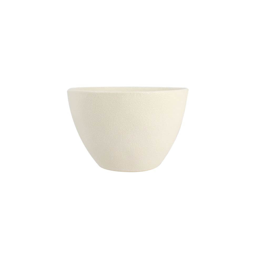 Lot de 6 bols 865ml blanc mat en grès
